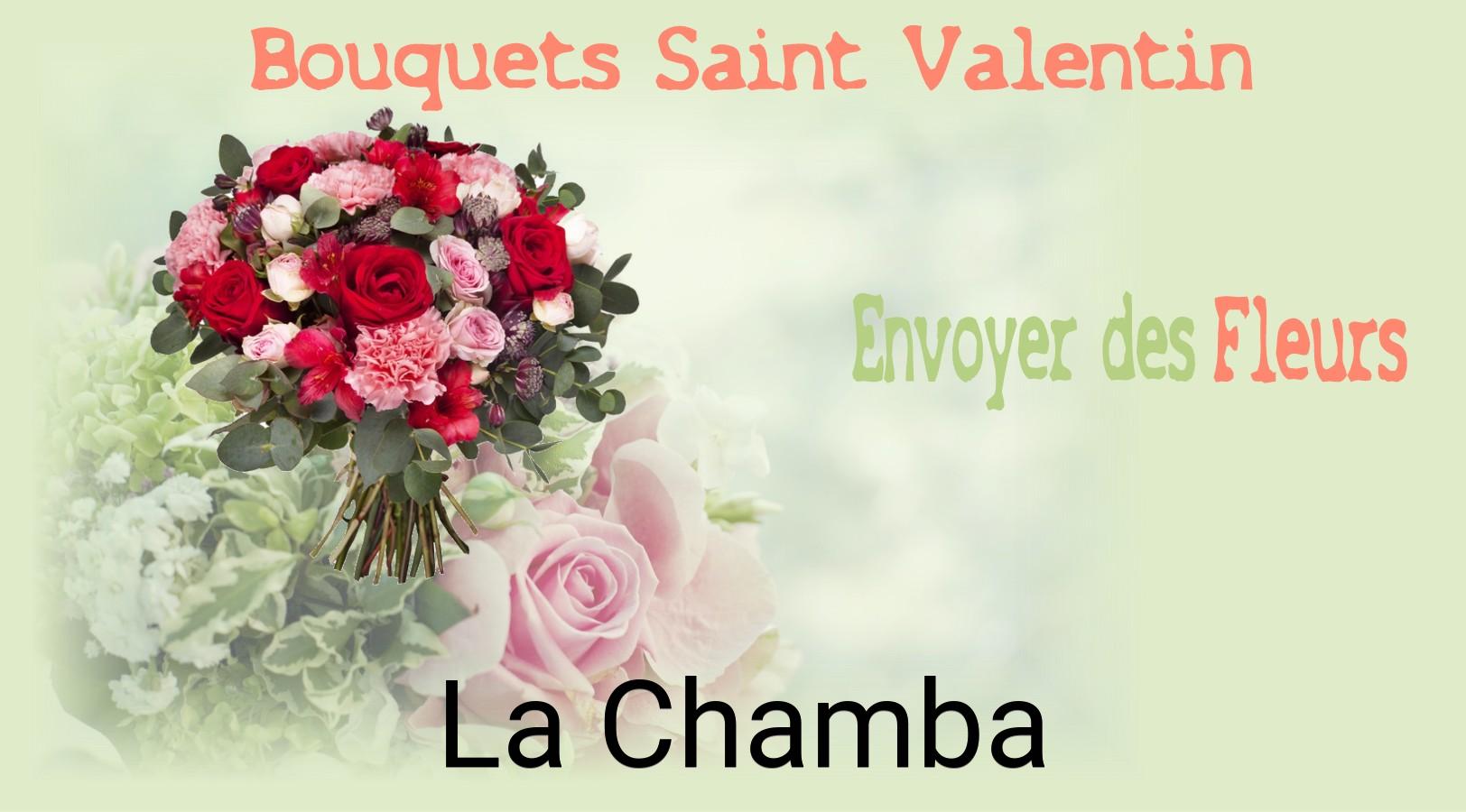 Roses de Saint-Valentin livrées à La Chamba